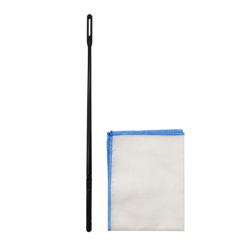 Flute cleaning rod with - flute,