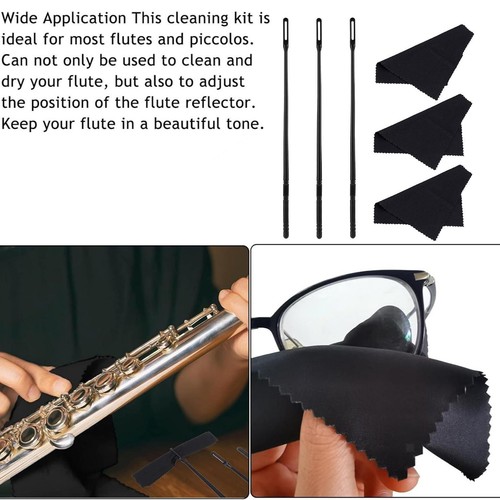 3pcs flute cleaning rod - cleaning, and