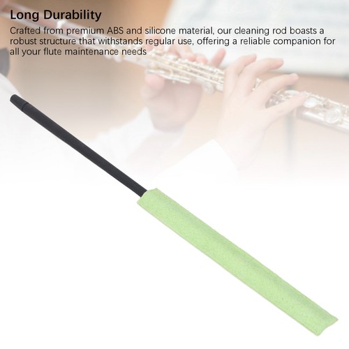 Flute cleaning rod secure and - rod,