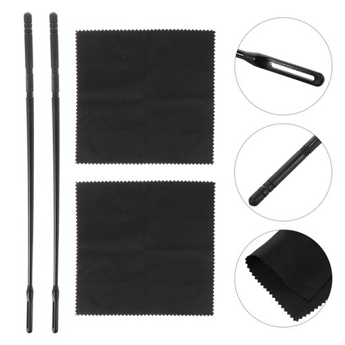 4pcs black flute cleaning rod - cleaning,