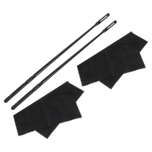Black flute cleaning rod - cleaning,