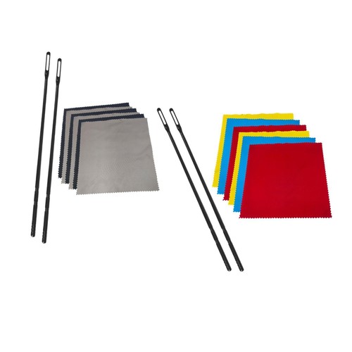 Flute cleaning rod and cloth - rod,